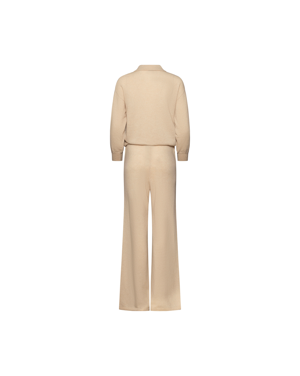 Giselle beige cashmere set