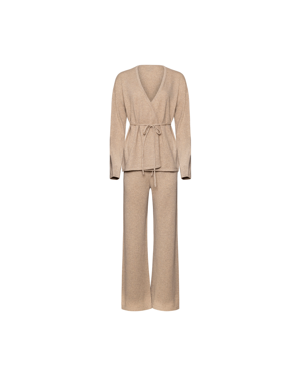 Lauren beige knit set