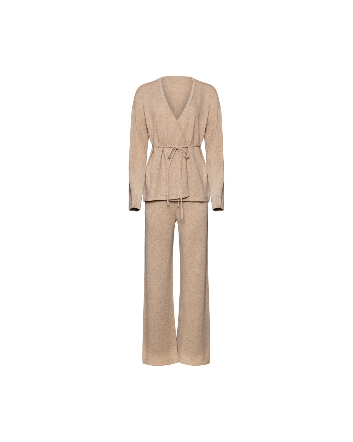 Lauren beige knit set