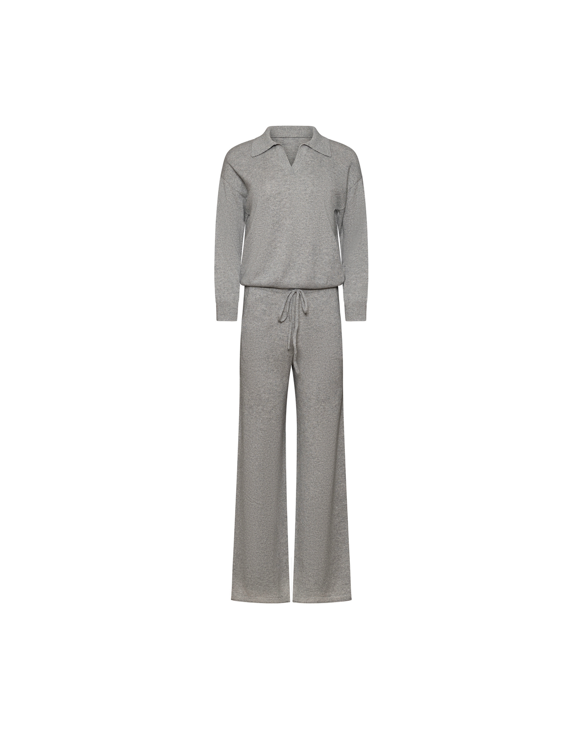 Giselle grey cashmere set