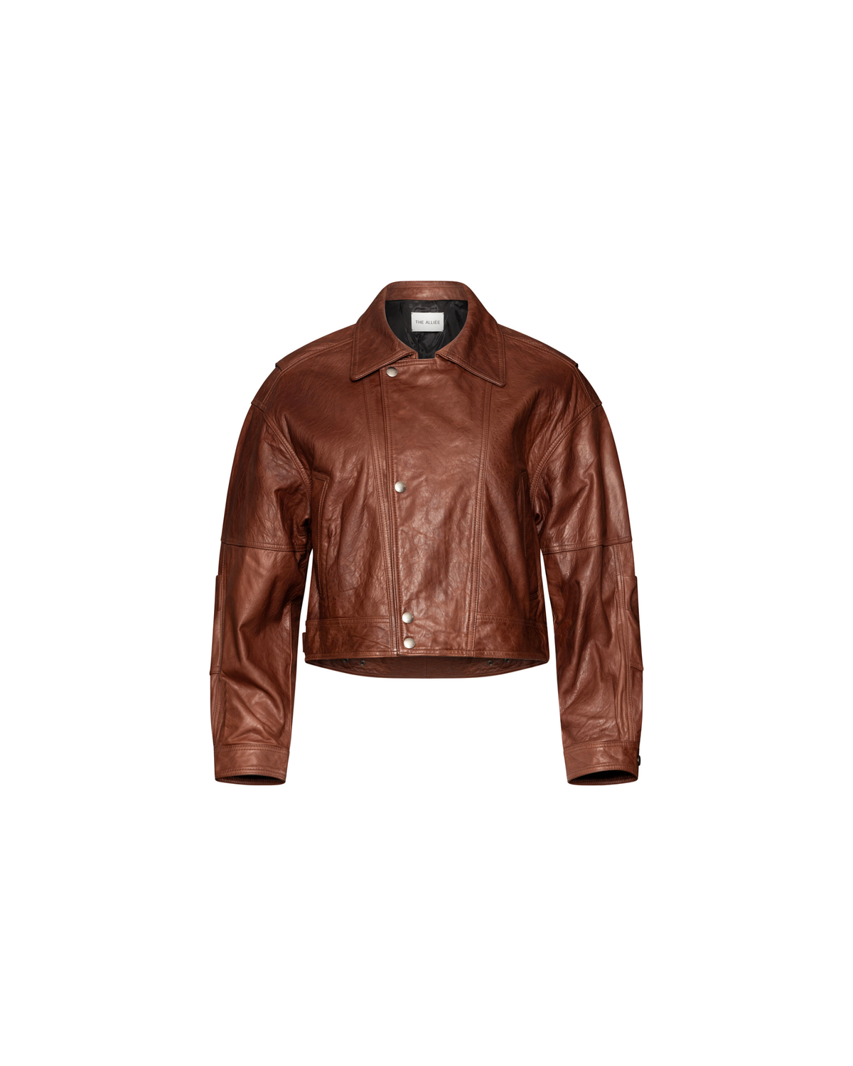 Romy light brown leather jacket