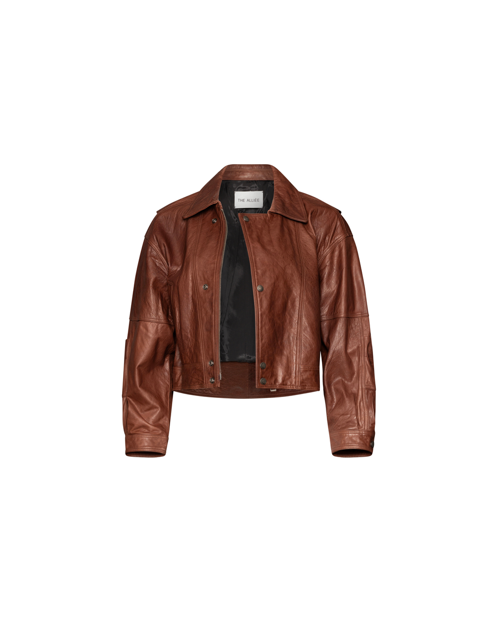 Romy light brown leather jacket