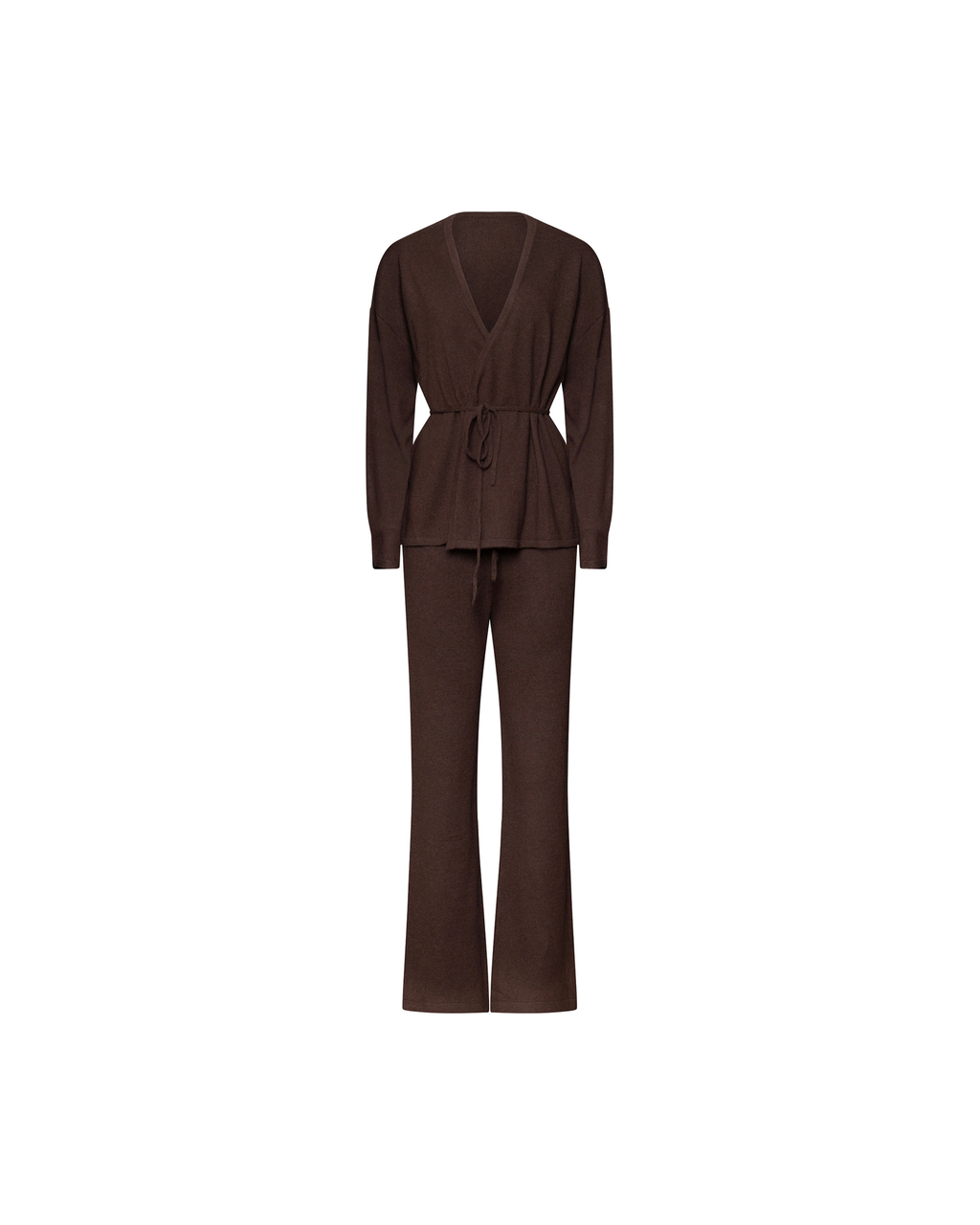 Lauren brown knit set