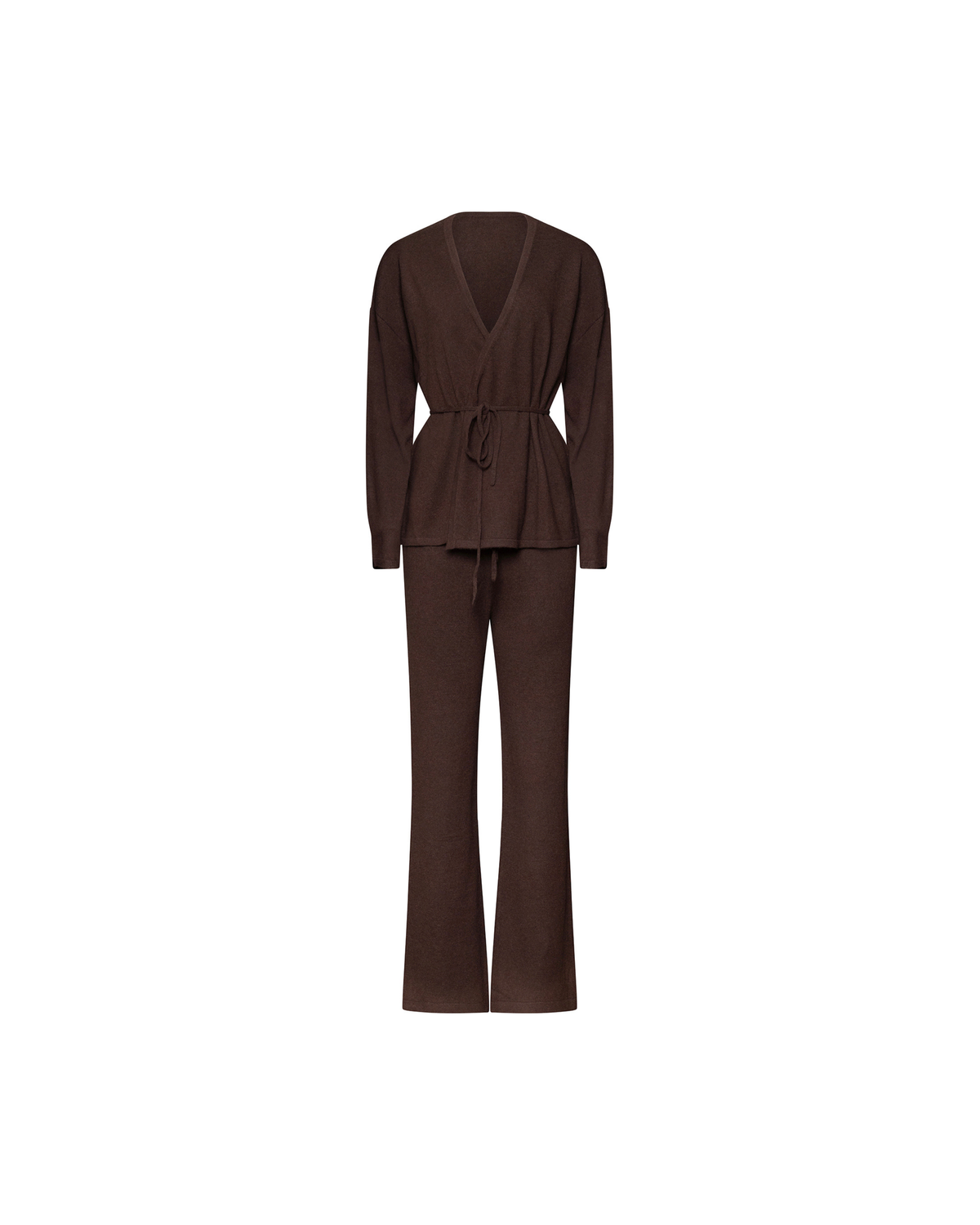 Lauren brown knit set