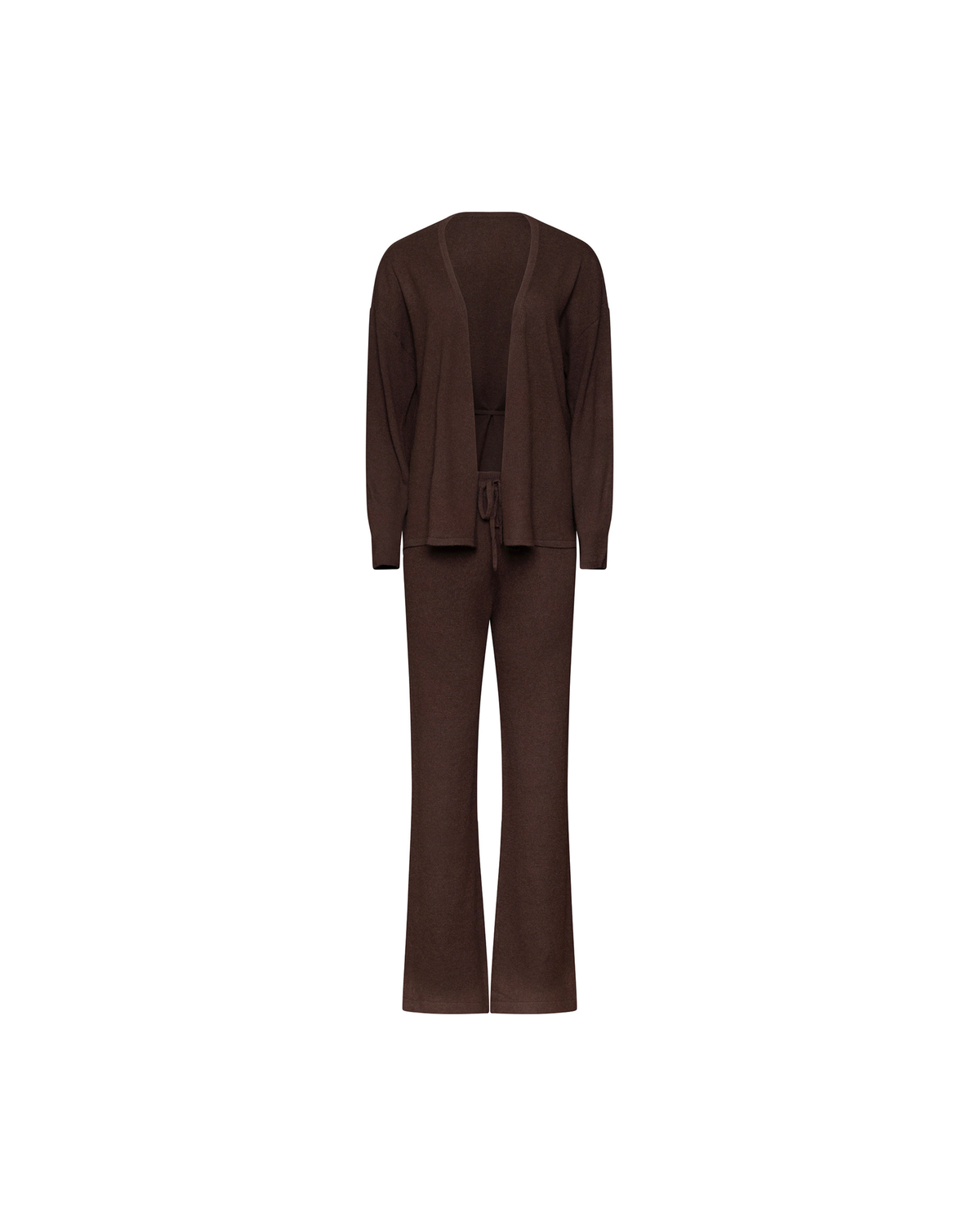 Lauren brown knit set