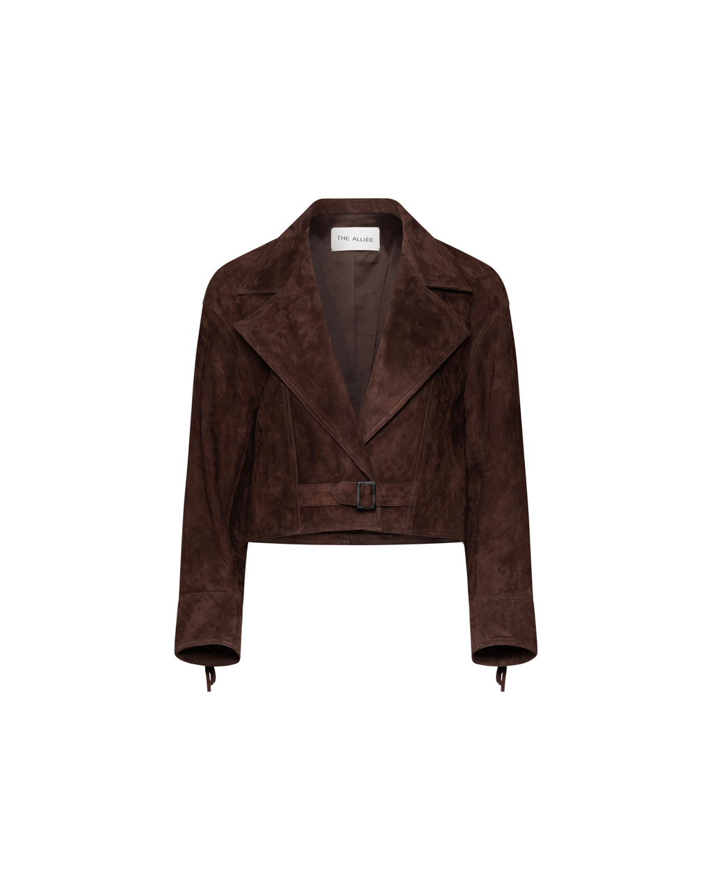 Dakota burgundy suede jacket
