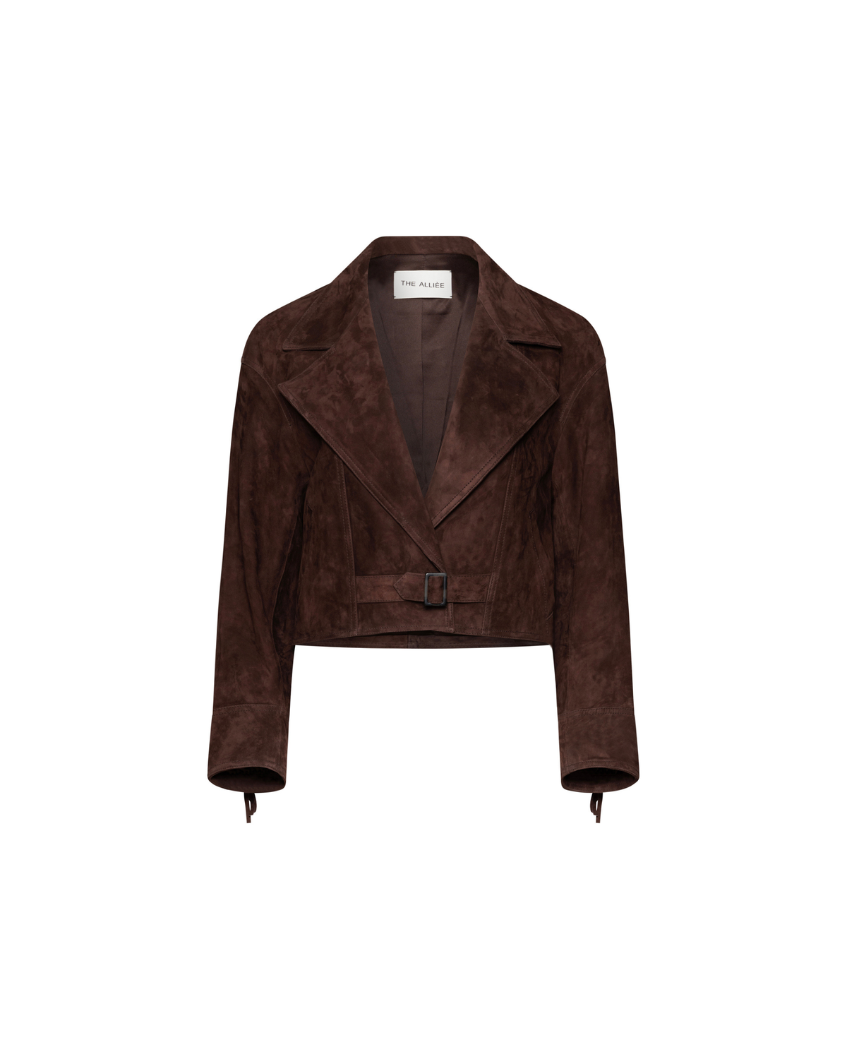 Dakota burgundy suede jacket