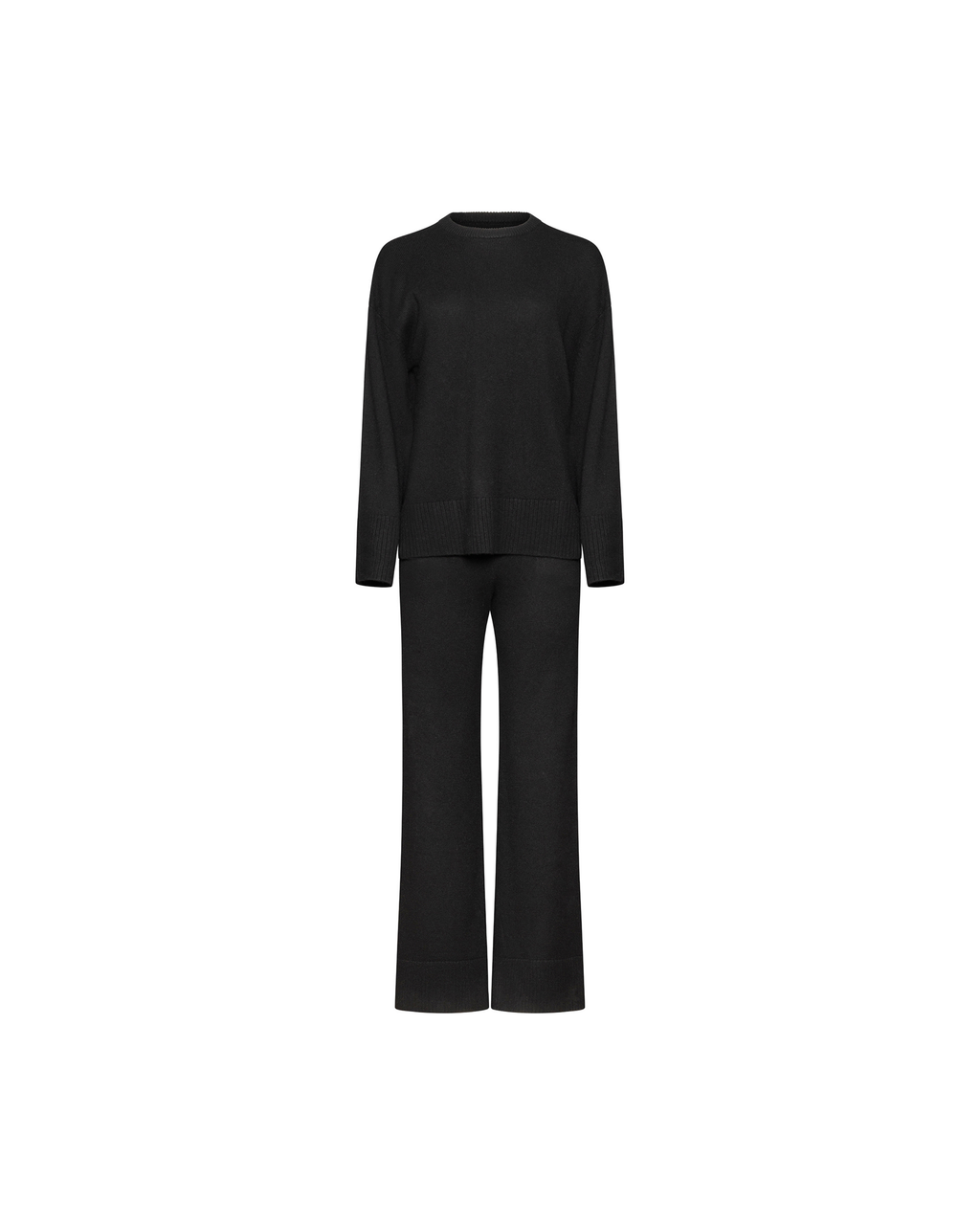 Stella black knit set