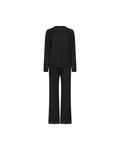Stella black knit set
