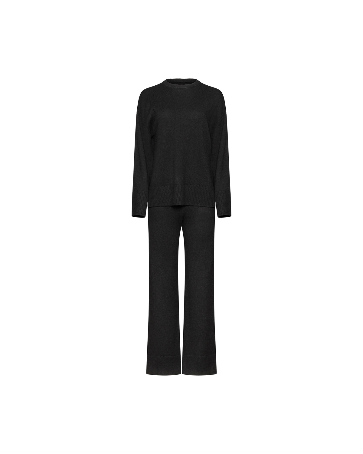 Stella black knit set