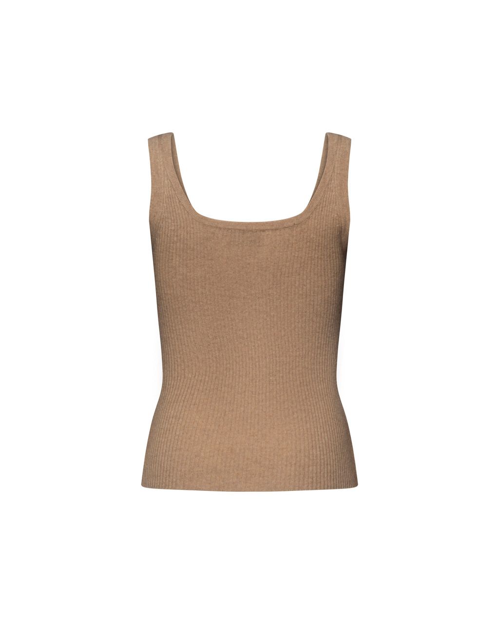 Nola camel cashmere tank