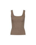 Nola khaki cashmere tank