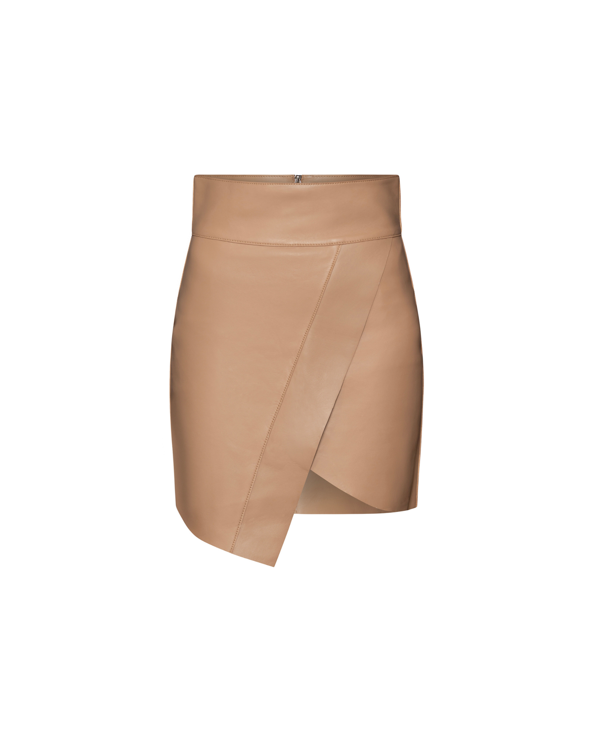 Lou beige mini skirt