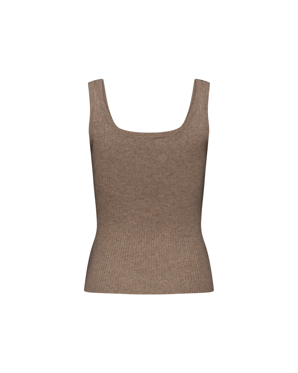 Nola khaki cashmere tank