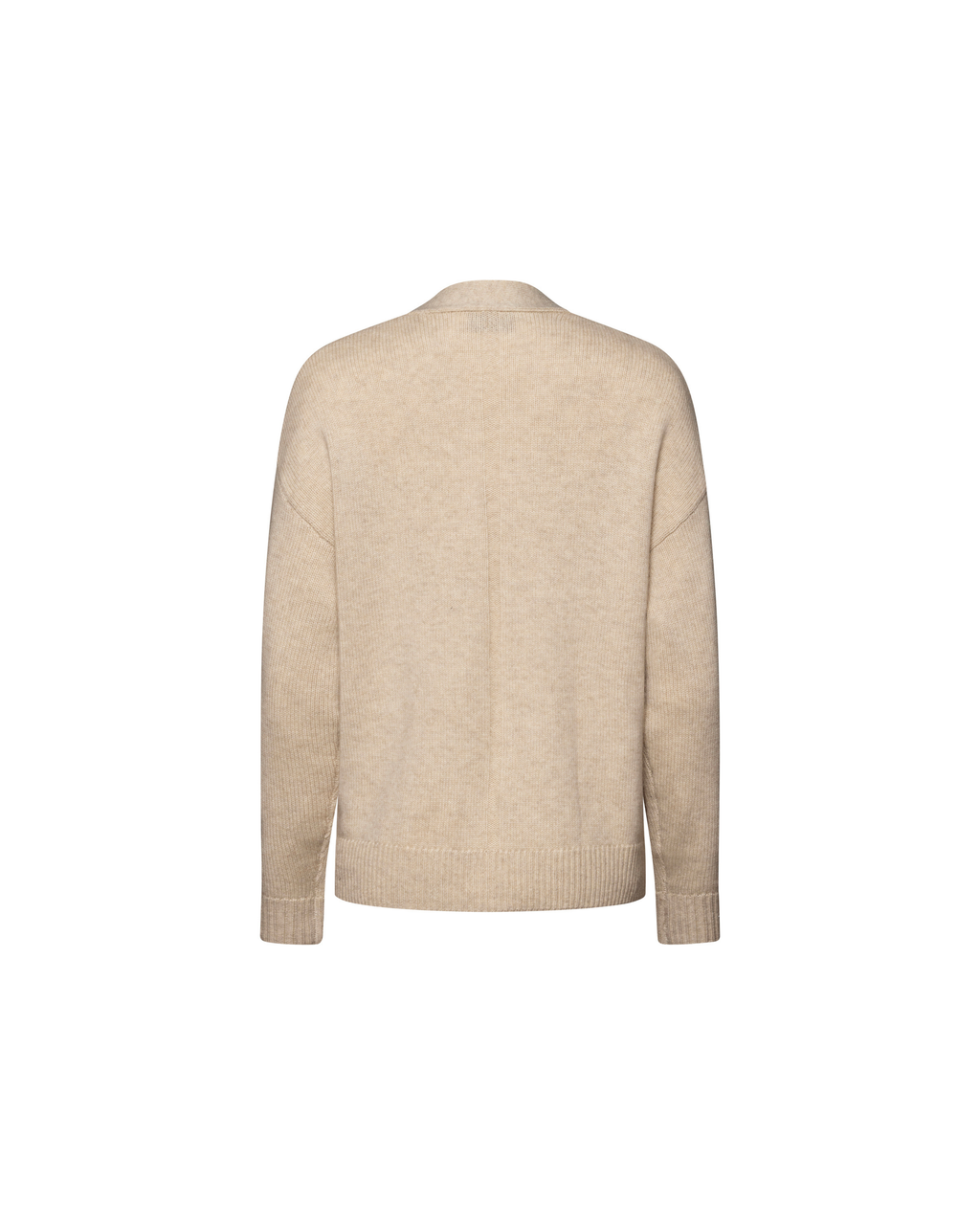 Lana beige knit cardigan
