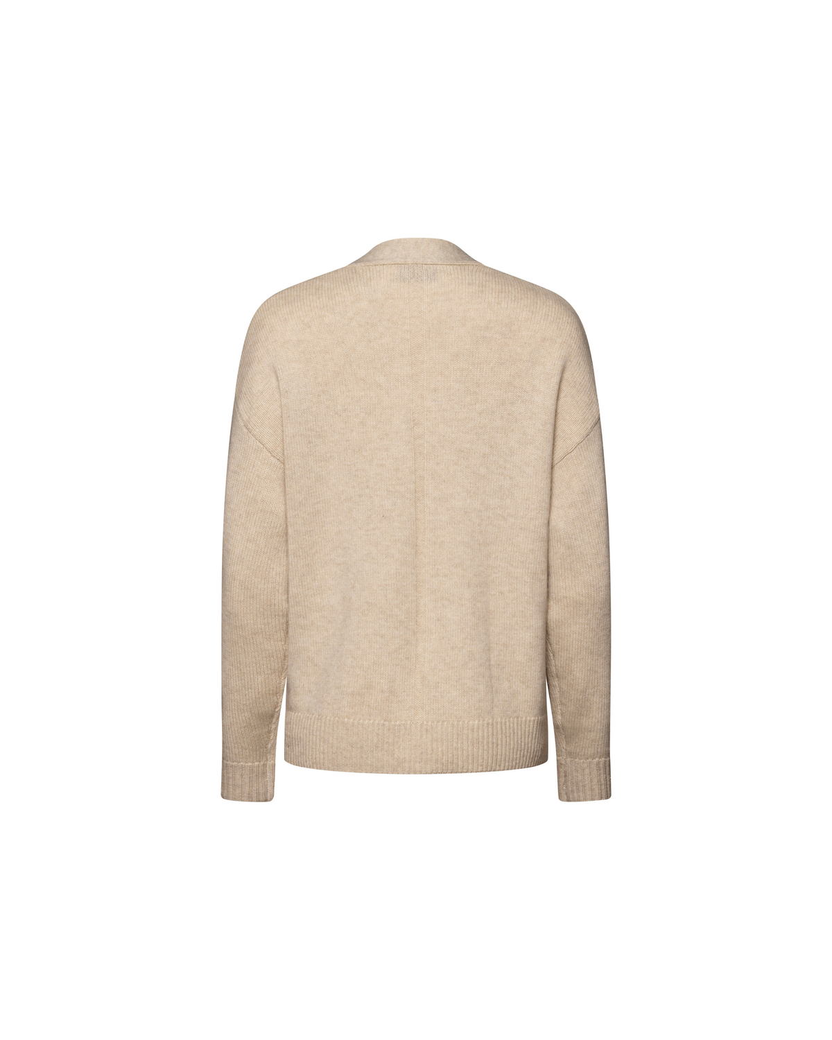 Lana beige knit cardigan