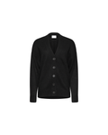 Lana black knit cardigan