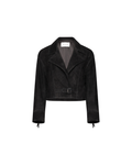 Dakota black suede jacket