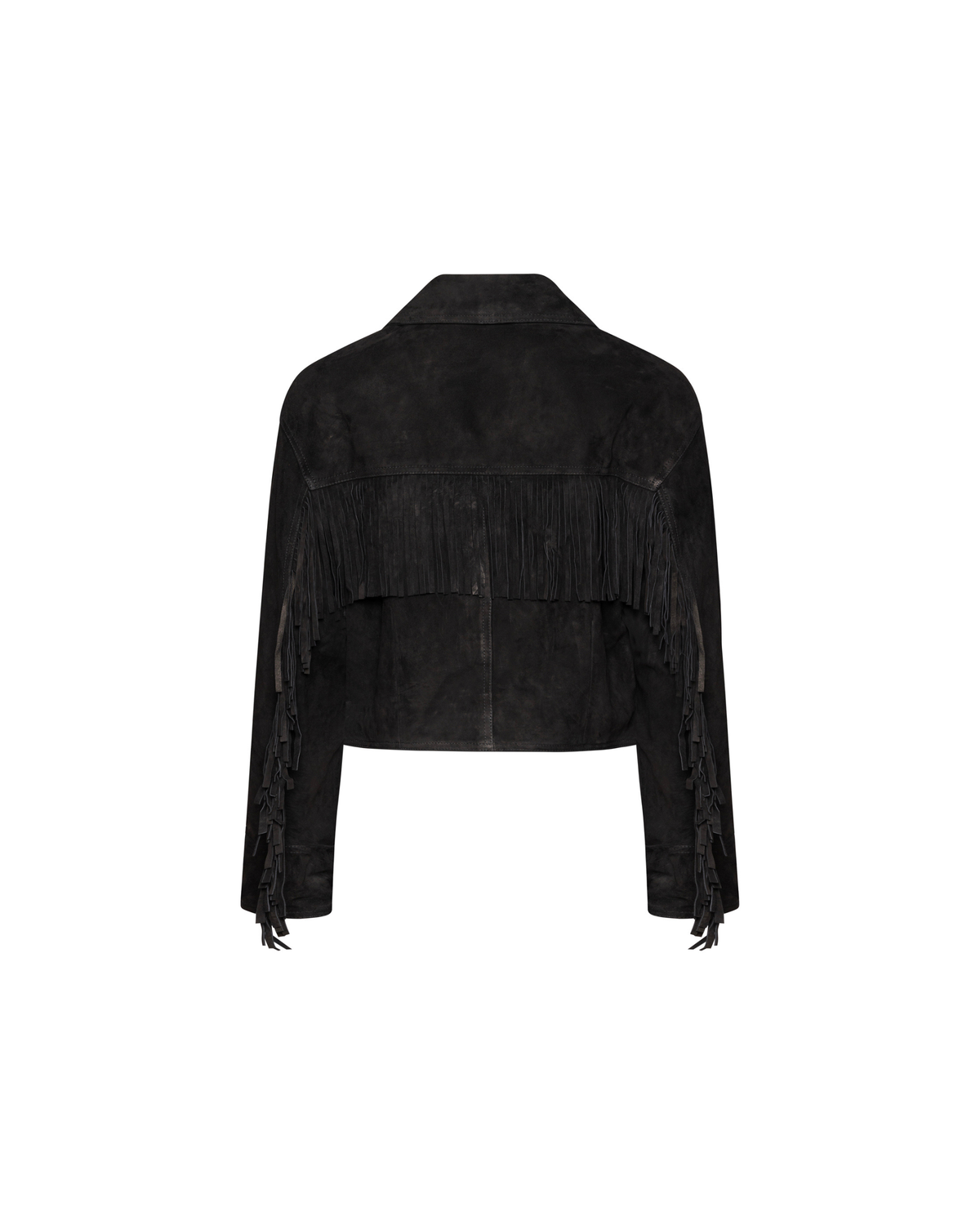 Dakota black suede jacket
