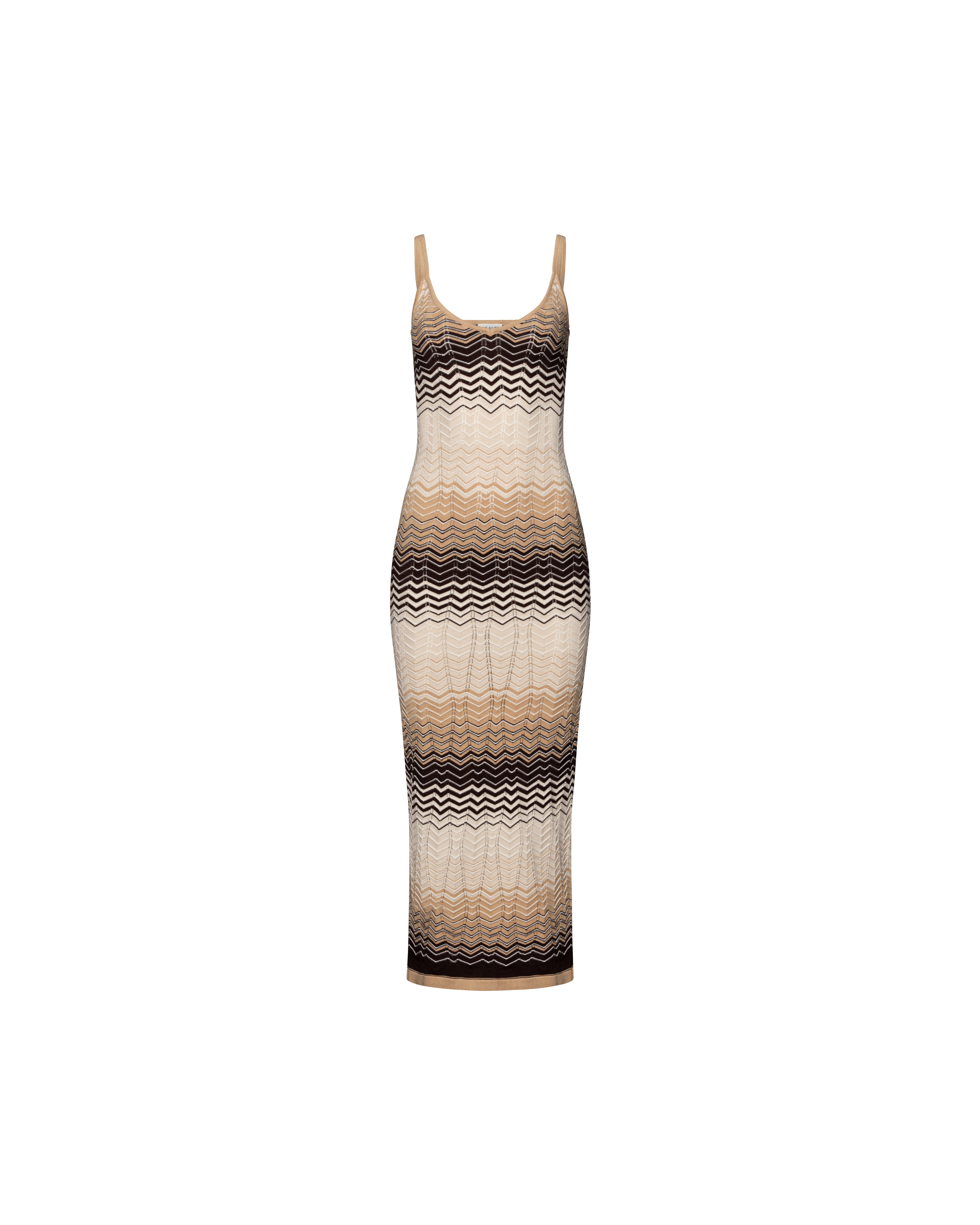 Bodycon knit maxi dress