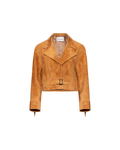 Dakota camel suede jacket