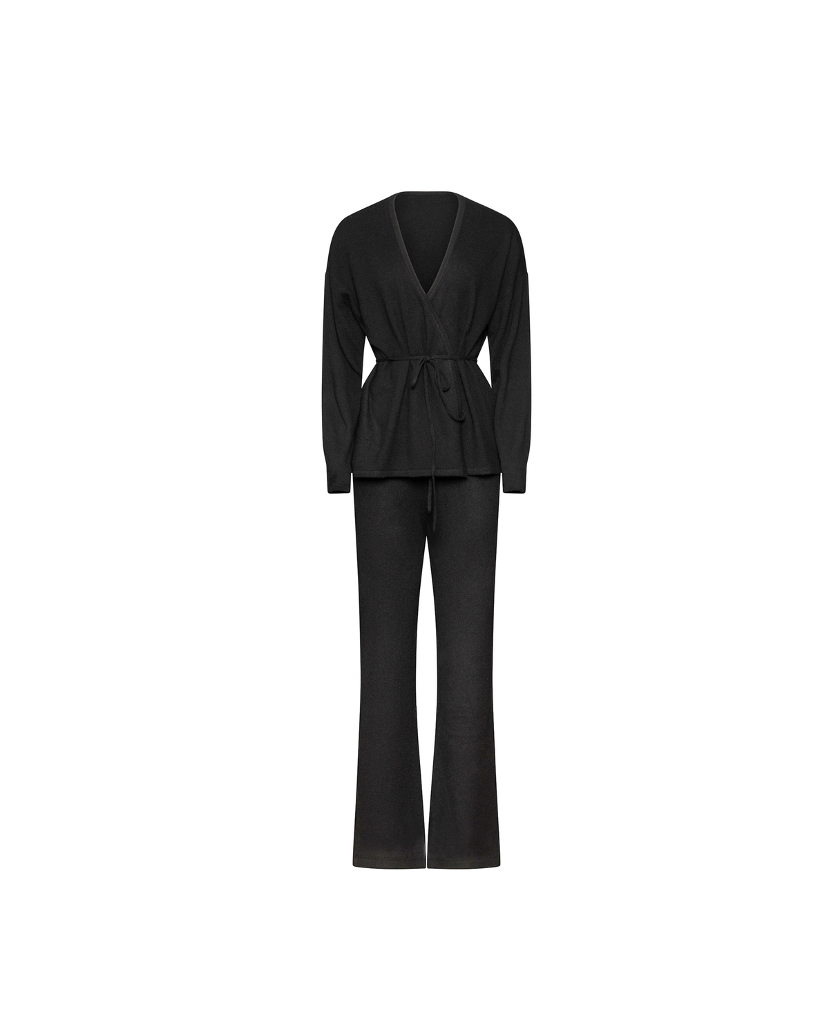 Lauren black knit set