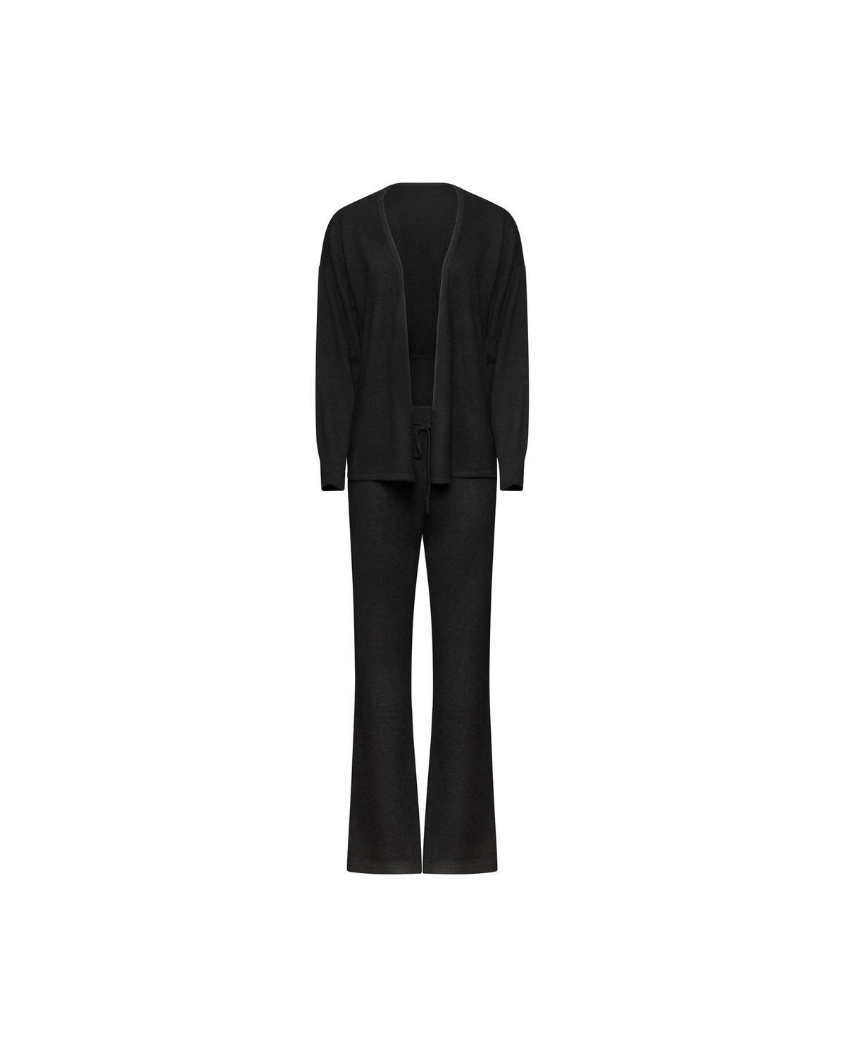 Lauren black knit set