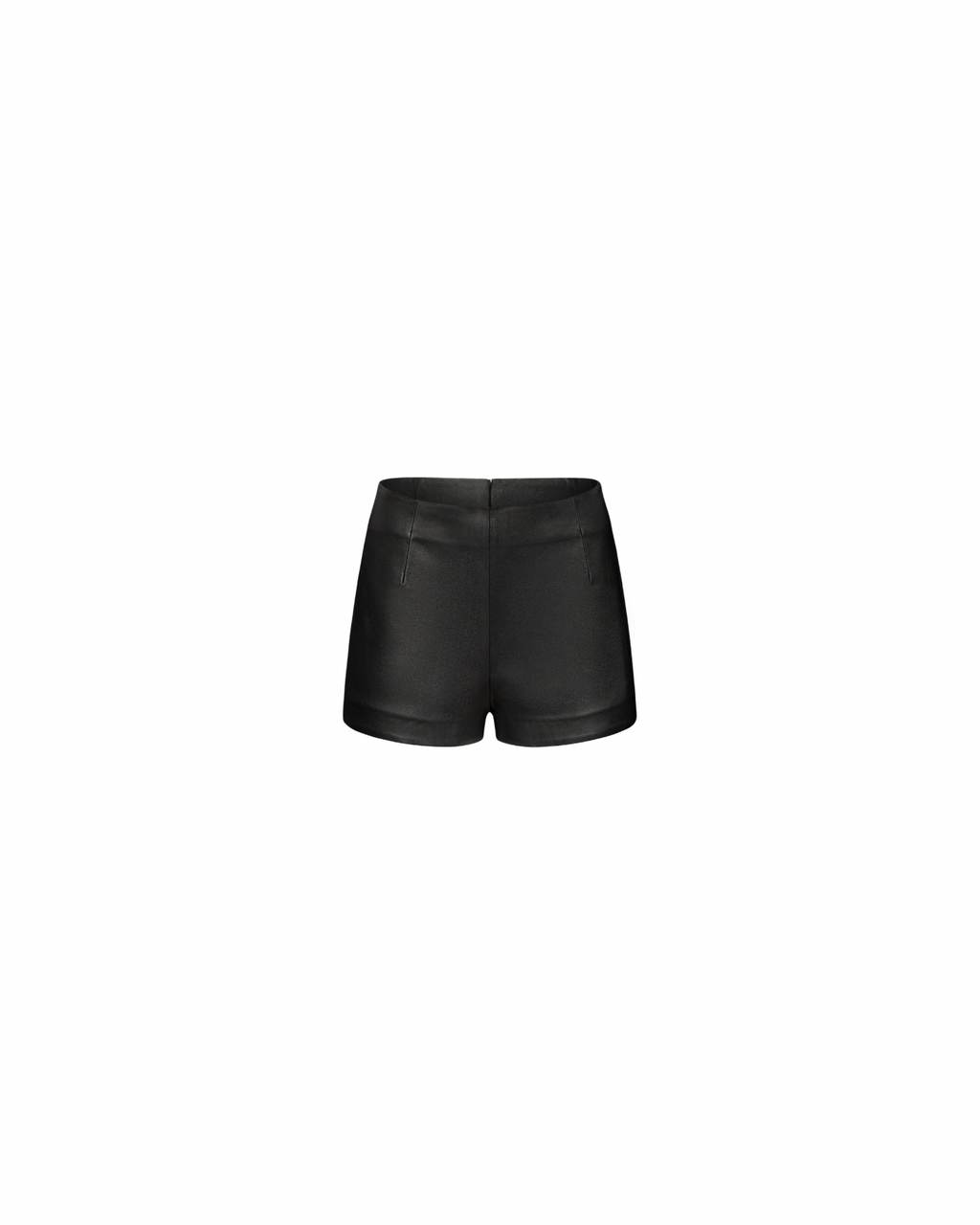 Black hot pants