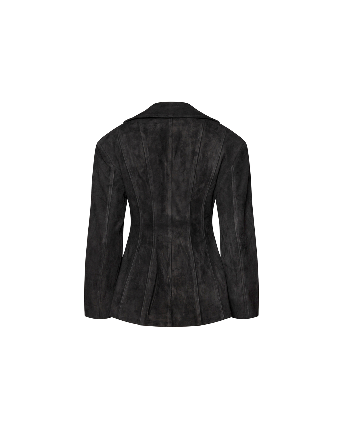 Sienna black suede blazer