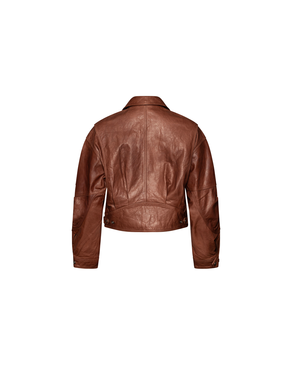 Romy light brown leather jacket