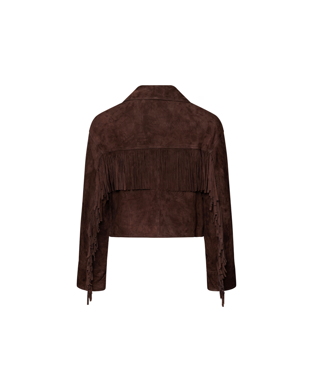 Dakota burgundy suede jacket