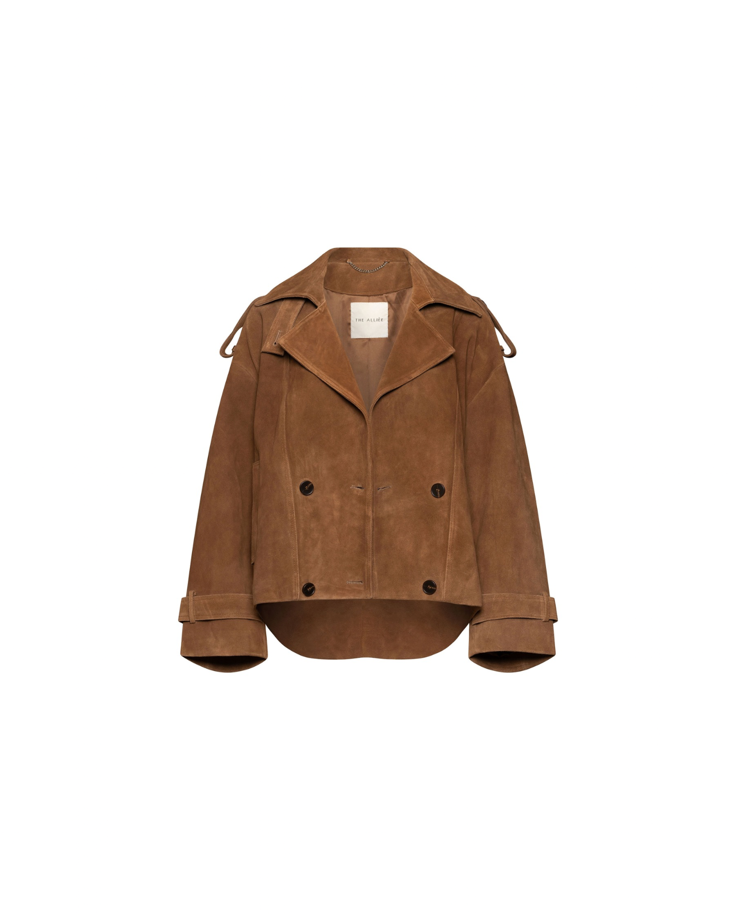 Brown suede vintage jacket